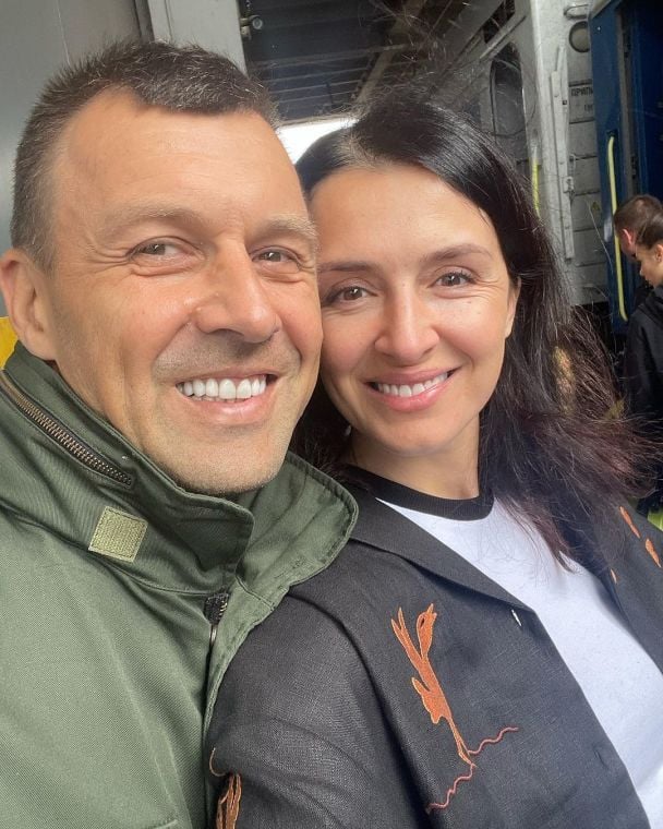 Валентина Хамайко з чоловіком