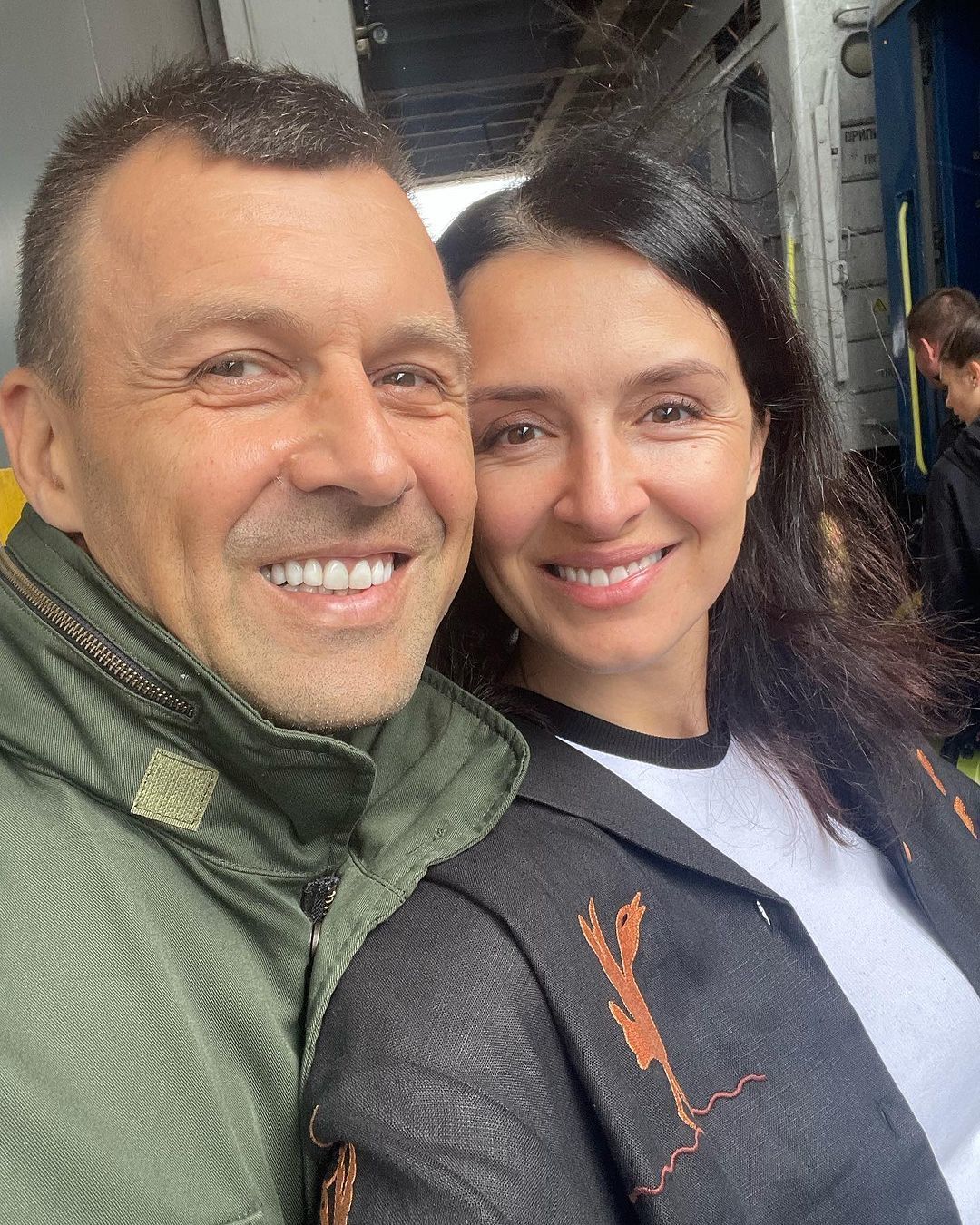 Валентина Хамайко с мужем / © 