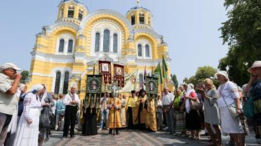 Хресний хід УПЦ КП у Києві_1 / © УНІАН
