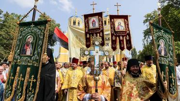 Хресний хід УПЦ КП у Києві_3 / © УНІАН