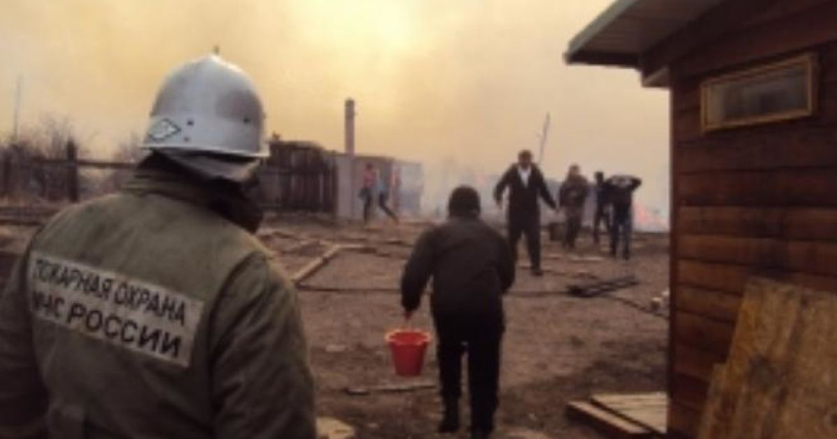 Основна маса потерпілих від вогню в Хакасії отримала першу медичну допомогу