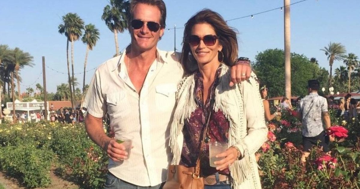 Синди Кроуфорд с мужем Рэнди Гербером