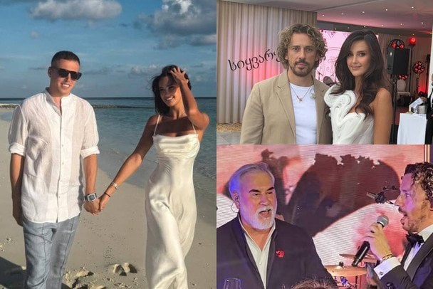 Галкін заспівав українською, Меладзе — російською: модель з Харкова зіграла розкішне весілля у Франції