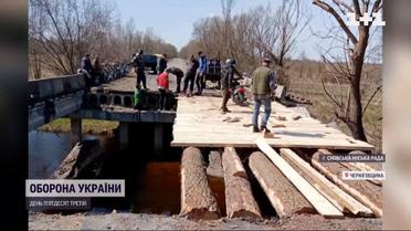 Дорожники почали відновлювати мости на деокупованих територіях