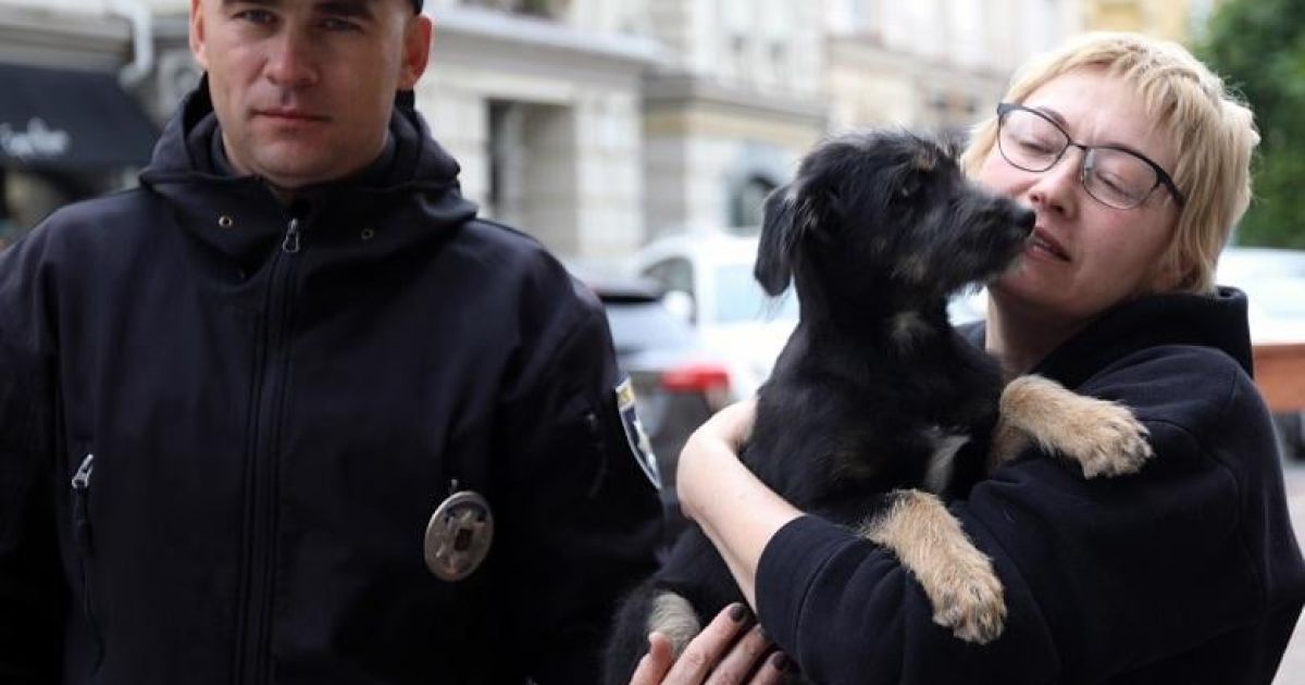 У Києві собака забрів до метро