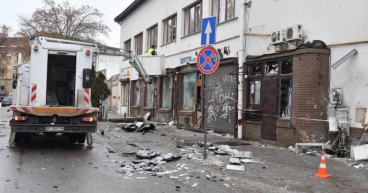 Місце теракту у Львові 22 лютого