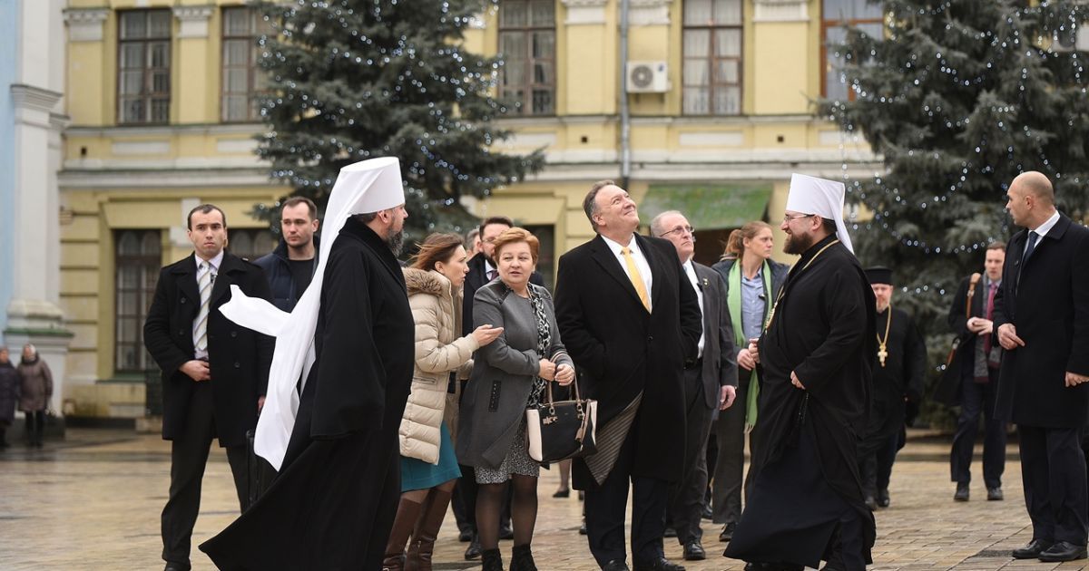 Помпео та Епіфаній_8 / © Православная Церковь Украины