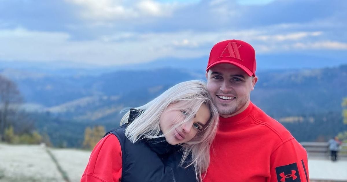 Анна Жук з чоловіком