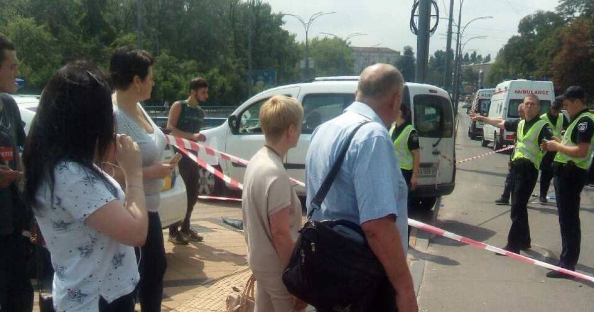 У Мережі з’явилося відео смертельної аварії на Дорогожичах