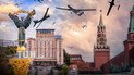 Дроновая дуэль между Москвой и Киевом / Коллаж: ТСН.ua