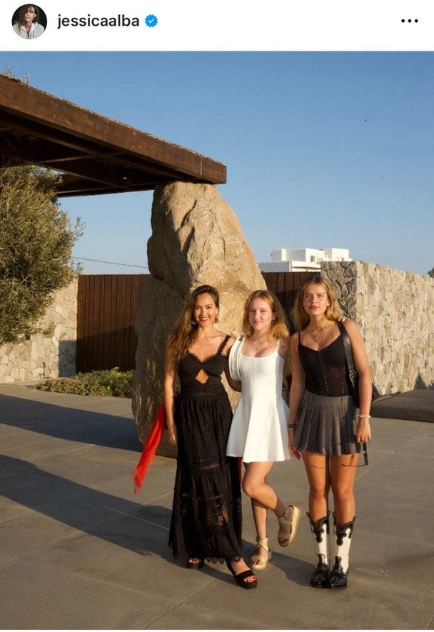 Джессіка Альба та її доньки / © Инстаграм Джессики Альбы