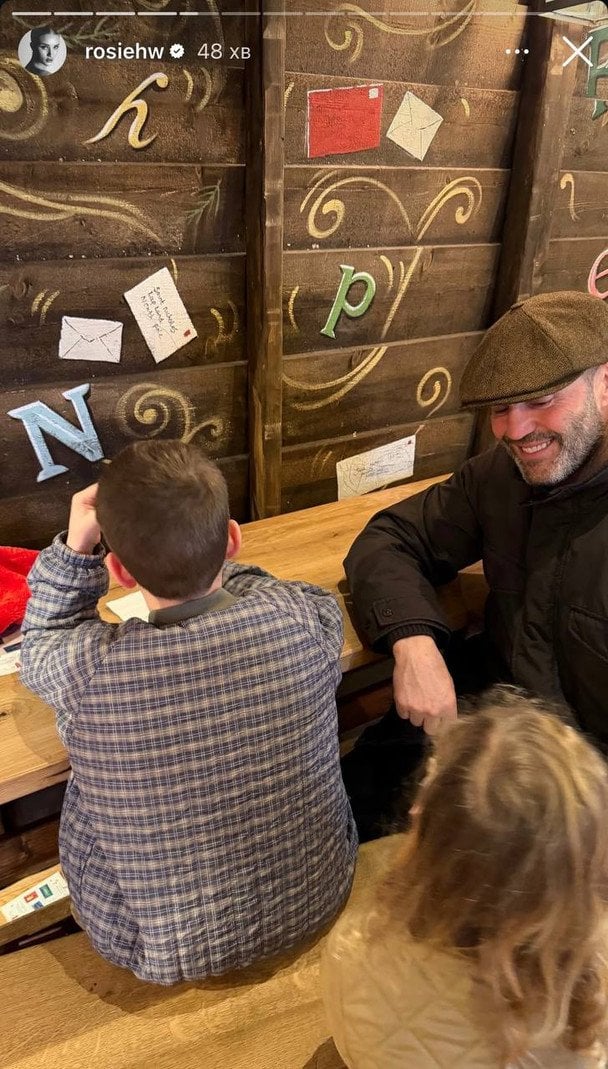 Джейсон Стейтем із дітьми / © Instagram Розі Гантінгтон-Вайтлі