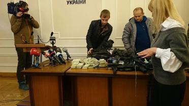 На бирфінгу показали доказательства по делу Корбана / © ТСН.ua