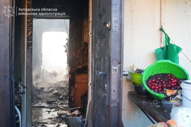 Российские войска атаковали Запорожье БпЛА