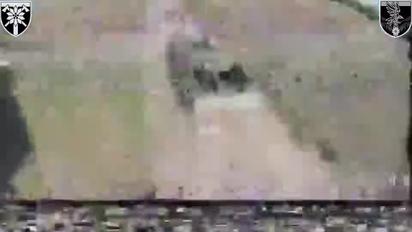 Дрон-камікадзе підбив російську БМП-3 на повному ходу