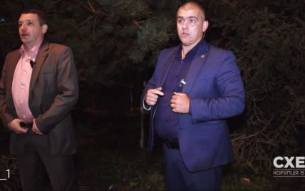 Журналист обнародовал видео нападения госохранников на съемочную группу возле ресторана с Порошенко