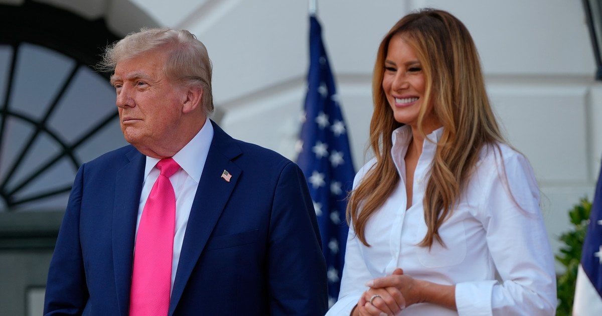 Дональд Трамп и Мелания Трамп