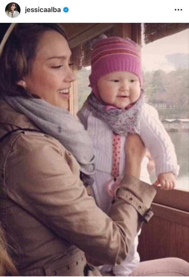 Джессіка Альба з донькою / © Инстаграм Джессики Альбы