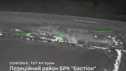 ВСУ показали видео удара по ракетному "Бастиону" РФ в Крыму