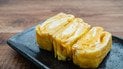 Яичный рулет с сыром