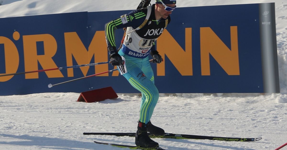 Украинец Семенов занял пятое место в индивидуальной гонке на ЧМ по биатлону