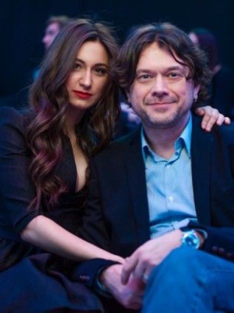 Остап Ступка с будущей женой Дарьей, фото: Стас Карташов / © fashionweek.ua