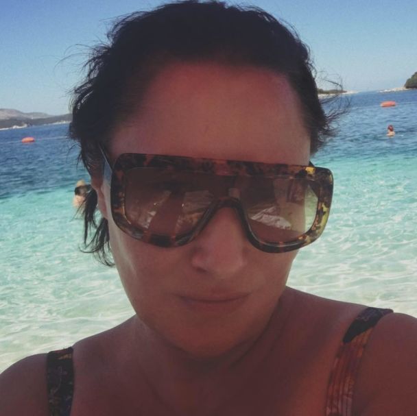 Мозгова наразі відпочиває в Албанії / © facebook.com/olenamozgova1