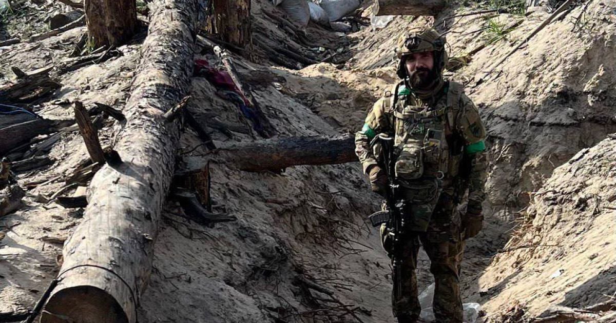 Начальник штабу бригади "Азов" Богдан Кротевич