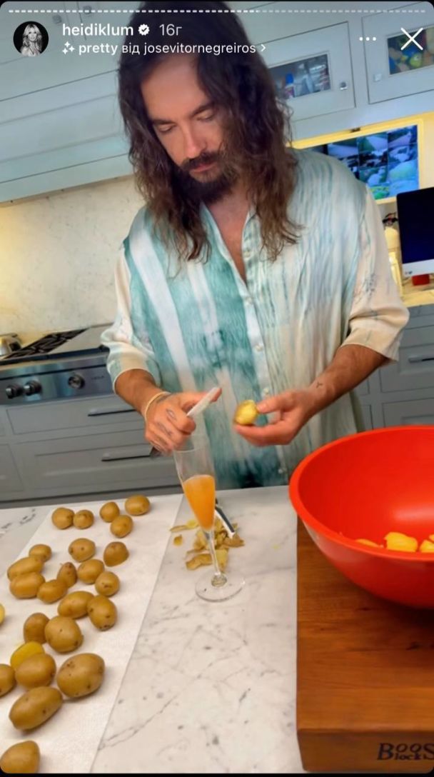 Хайди Клум с семьей отмечает 51-летие / © instagram.com/heidiklum