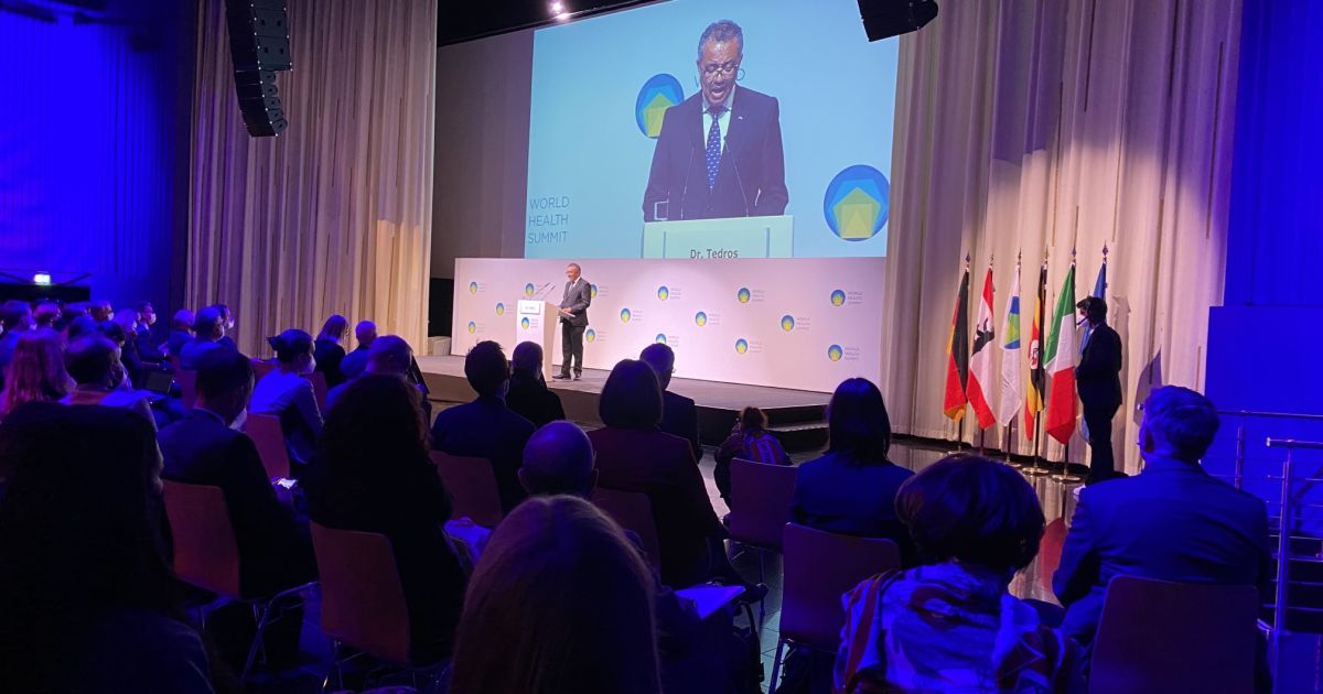 Фото: Twitter / World Health Summit