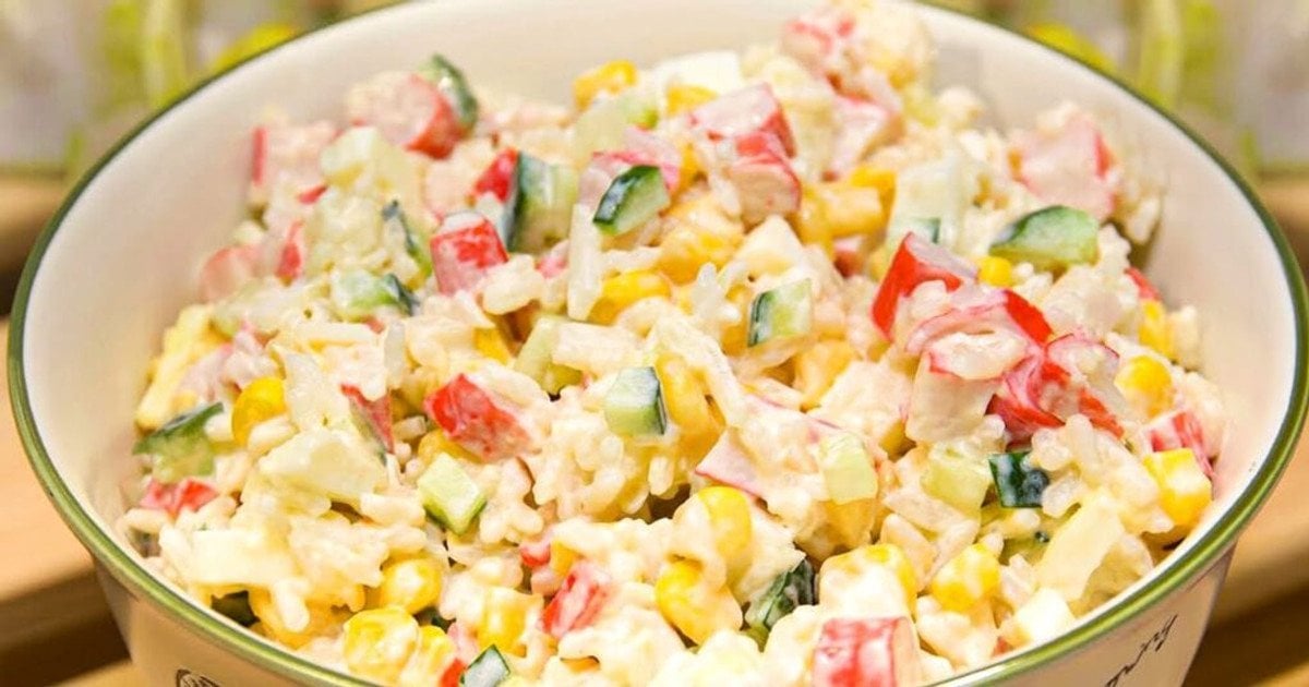Салат з крабовими палочками