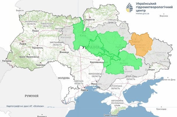 Предупреждение об опасных гидрологических явлениях в Украине 12 марта / © Укргидрометцентр