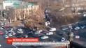 В Киеве произошла массовая стычка между полицией и агрессивно настроенными молодыми людьми