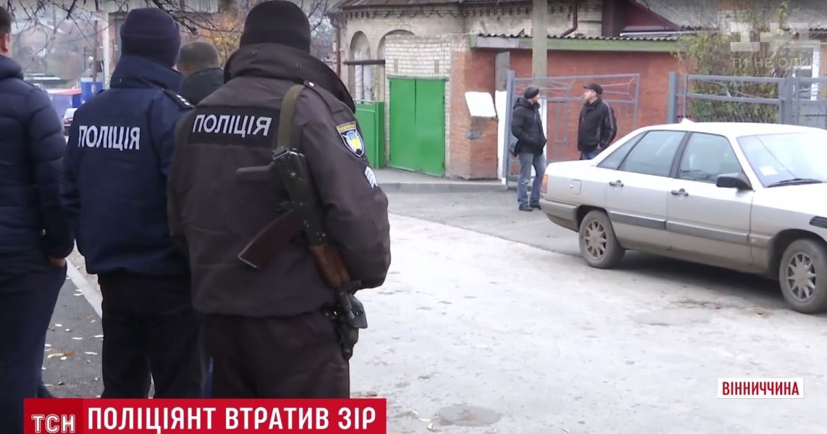 На Вінниччині жінка вибила око поліцейському, який захистив її від побиття