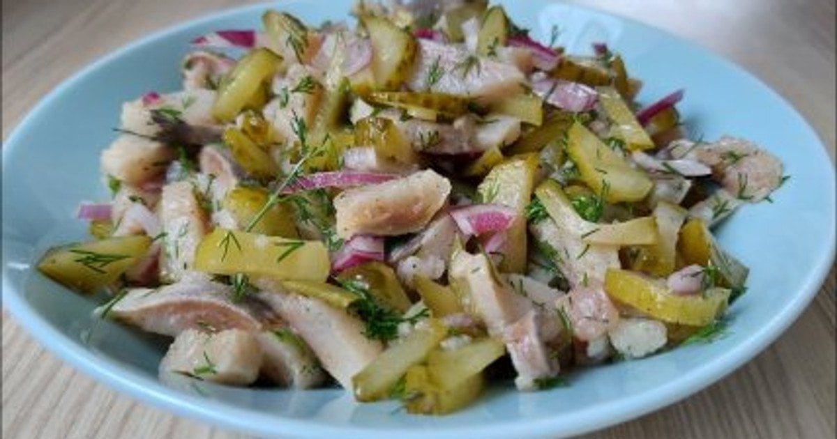 Салат з оселедцем