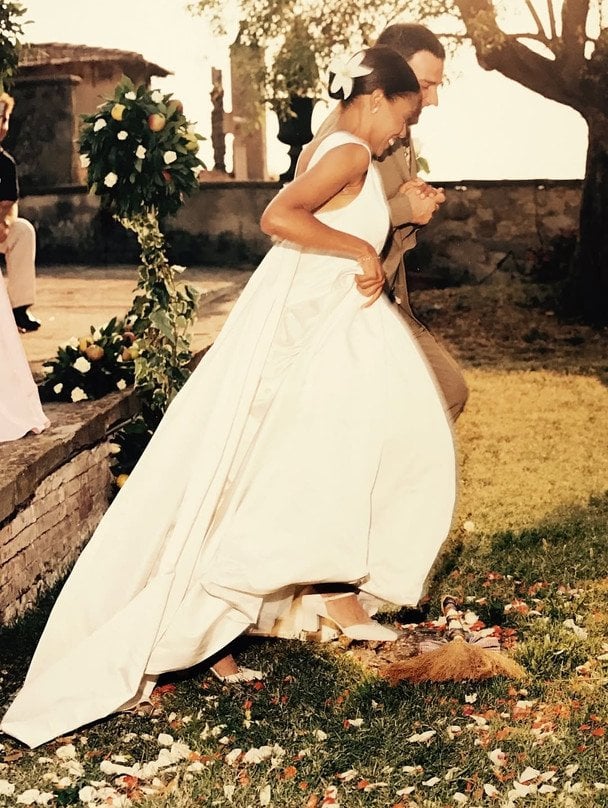 Тембі Локк у день свого весілля / фото: instagram.com/tembilocke 