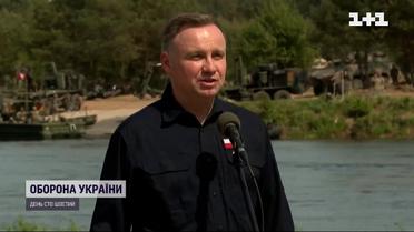 Дуда різко розкритикував Шольца та Макрона за дзвінки Путіну-"Гітлеру"