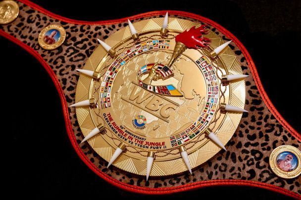 Уникальный пояс, который получит победитель реванша Усик – Фьюри / Фото: x.com/wbcmoro