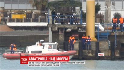 У Чорному морі шукають уламки російського літака і тіла загиблих