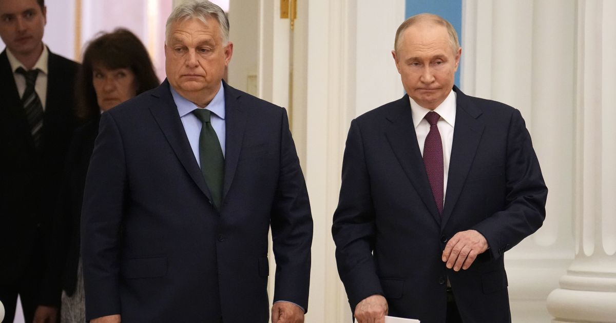 Виктор Орбан и Владимир Путин