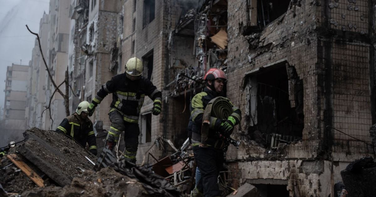 Наслідки ракетного удару РФ по Україні