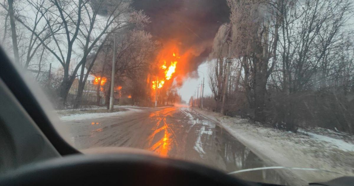 Пожежа в Макіївці