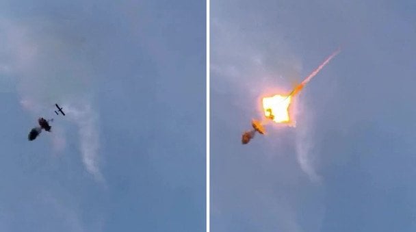 Збиття одного з FP-1 / © Defense Express