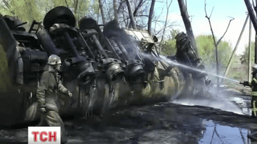 На Чернігівщині ДТП закінчилось великою пожежею