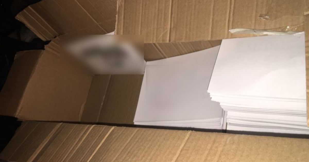Під Києвом чоловік розклеював агітки зі зміненим номером кандидата у бюлетені