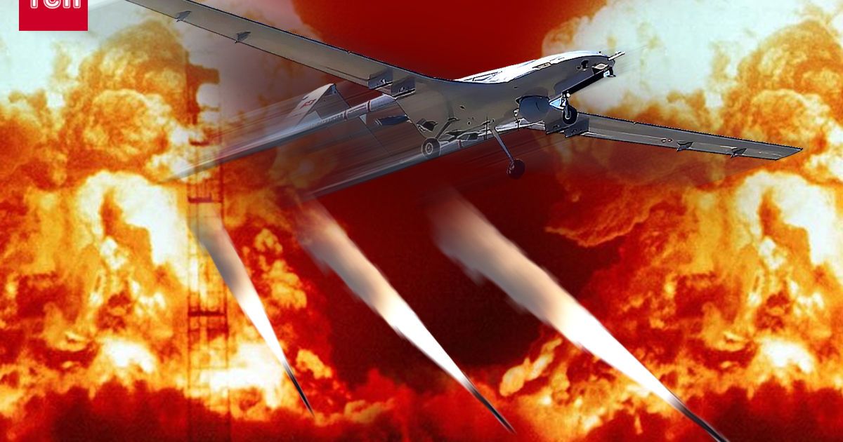 Атака беспилотниками на Россию