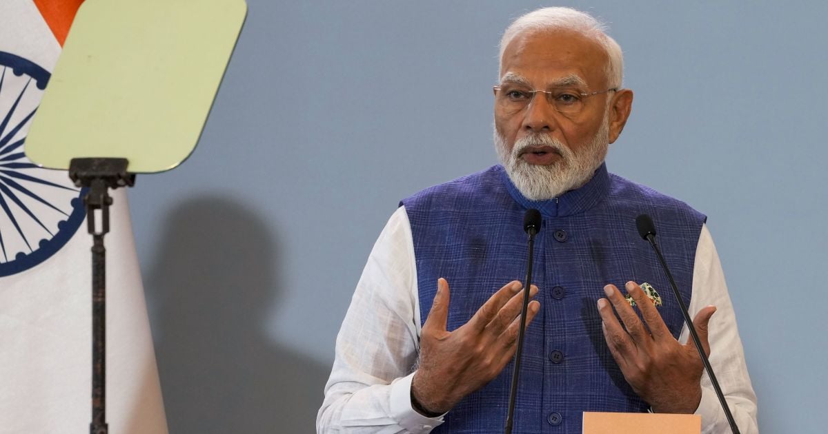 Премьер-министр Индии Нарендра Моди