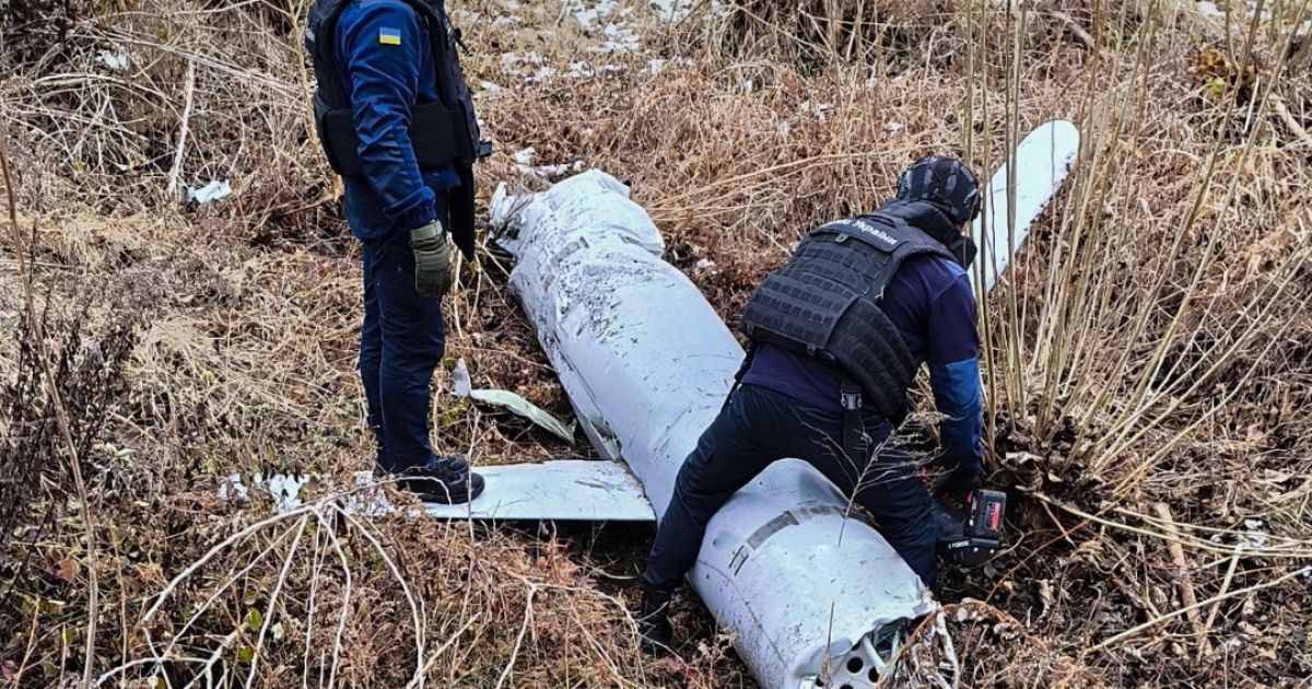 Найденная в Киеве ракета