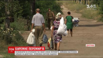 Боевики обстреляли поселок Зайцево за несколько часов до разговора "нормандской четверки"