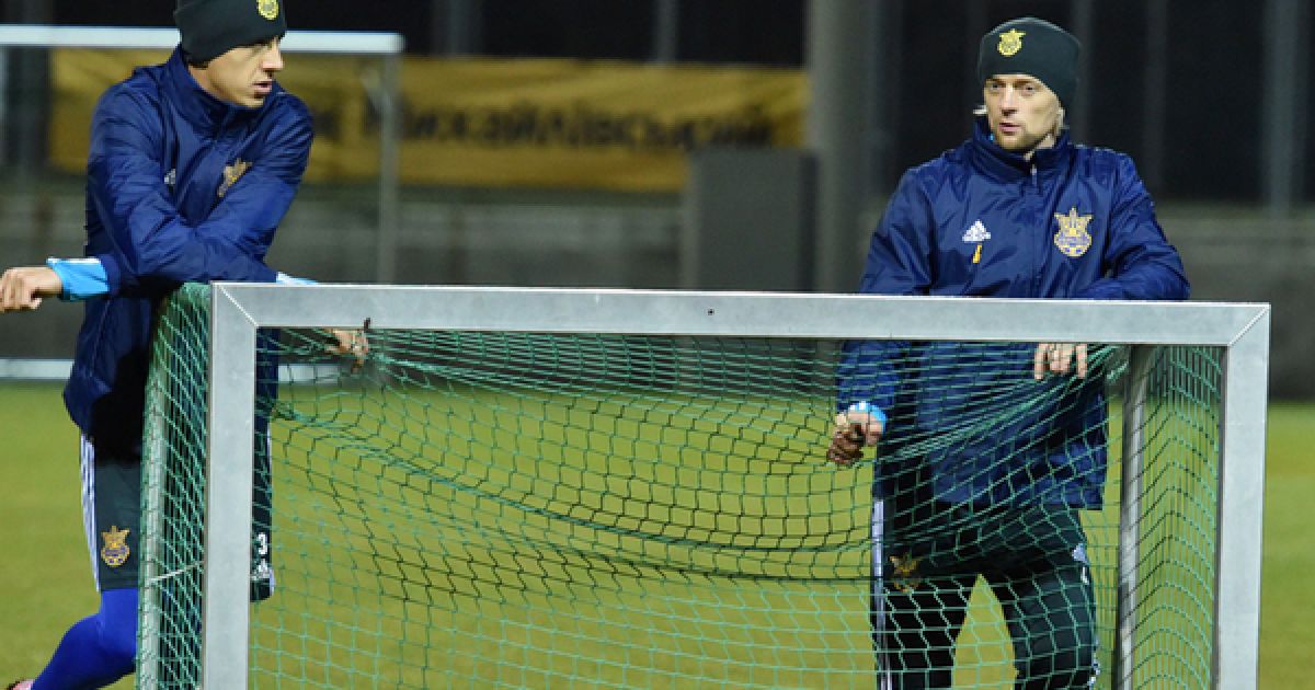 Тренировка сборной перед матчами со словенцами / © ФФУ